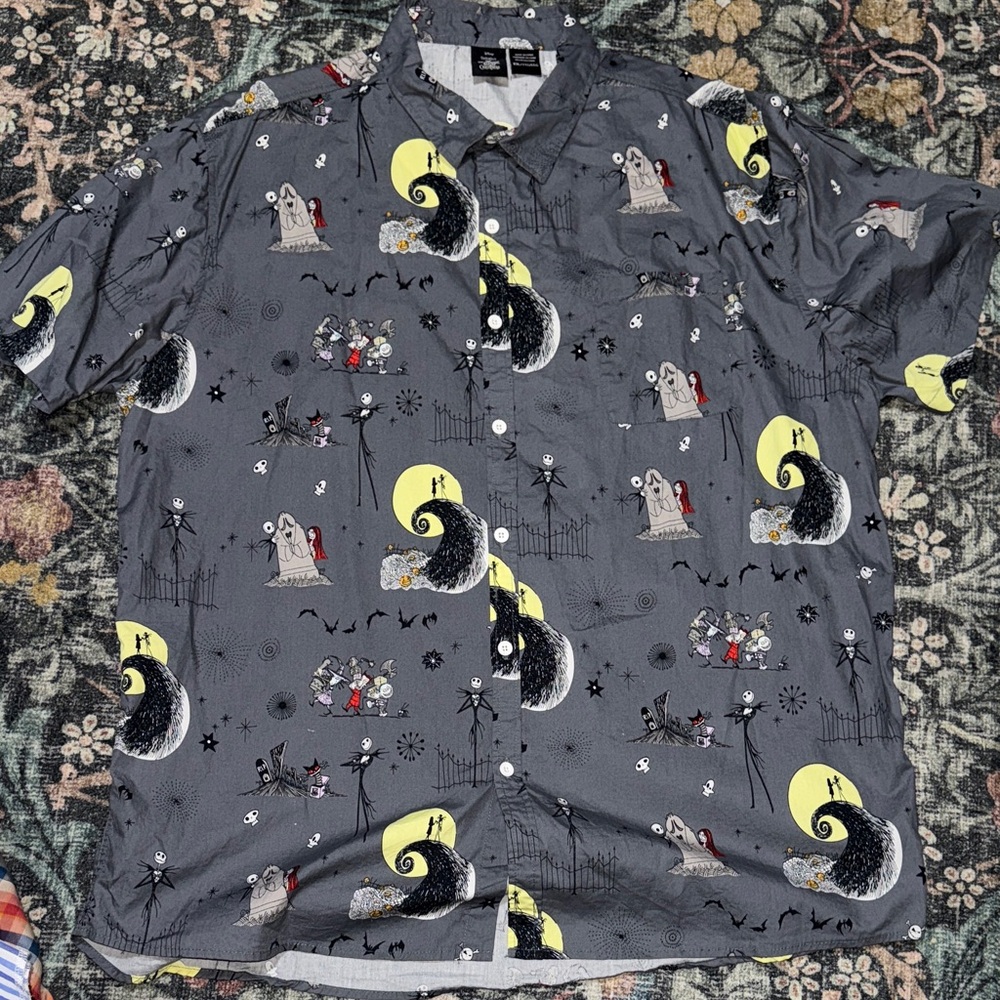 Disney Nightmare Before Christmas Graphic Men's Shirt